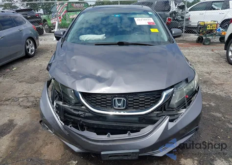 2015 Honda Civic Ex из США, поврежденный, VIN 19XFB2F89FE066625